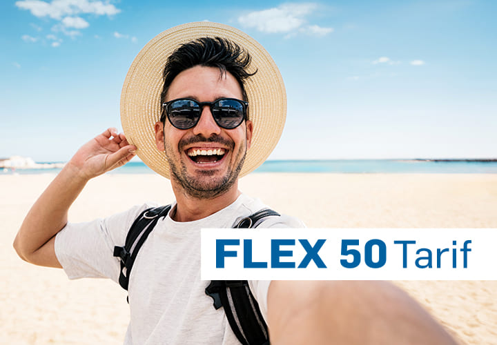 Der neue FLEX 50-Tarif