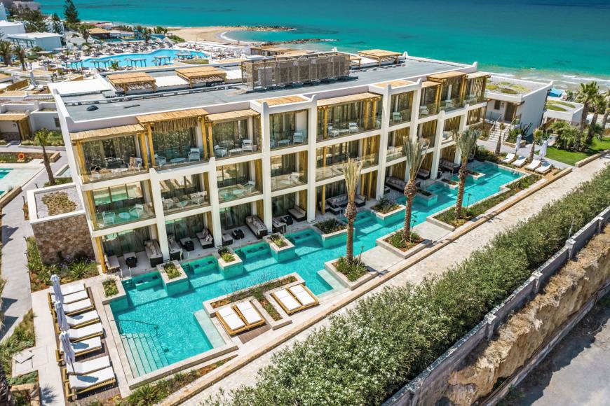 5 Sterne Familienhotel: Mitsis Rinela Beach Resort & Spa - Kokkini Hani, Kreta