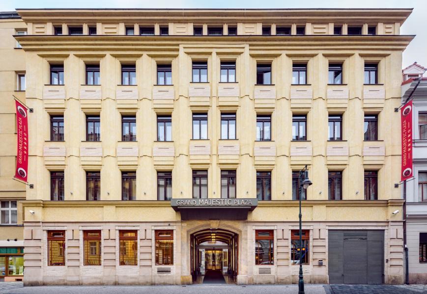 4 Sterne Hotel: Grand Majestic Plaza - Prag, Böhmen