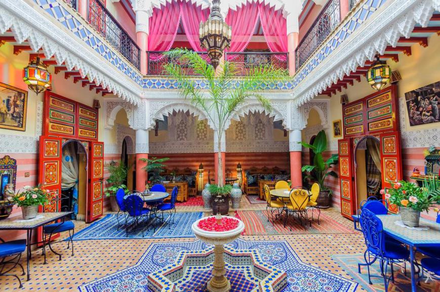 4 Sterne Hotel: Riad Bleu Du Sud - Marrakesch, Marrakesch-Safi