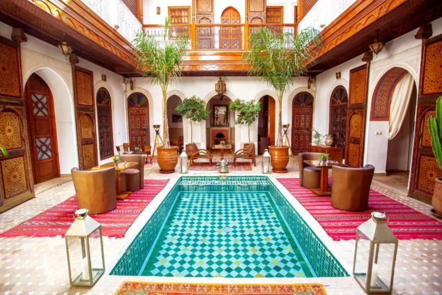 4 Sterne Hotel: Riad Melhoun and Spa - Marrakesch, Marrakesch-Safi