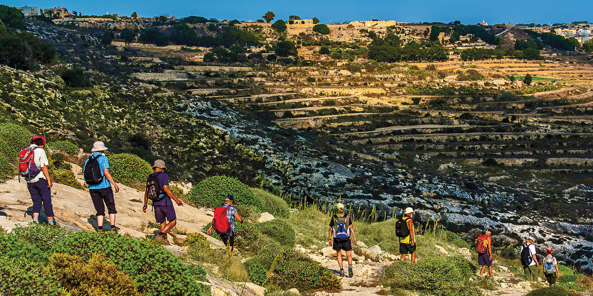 Wandern auf Gozo